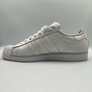 Adidas Superstar Sneakers HQ4539 White Cloud/ Almost Blue Men Size 10.5